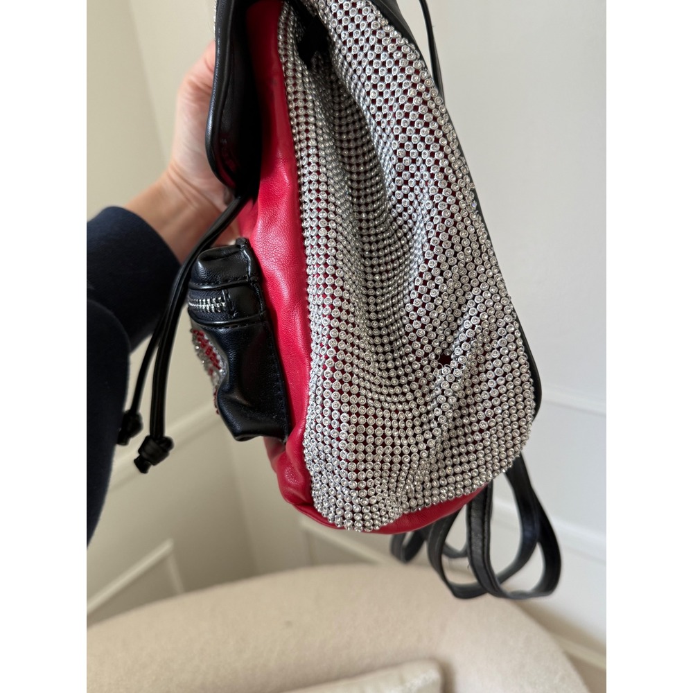 Disney Minnie Mouse Bling Rhinestone Mini Backpack - Picture 2 of 5